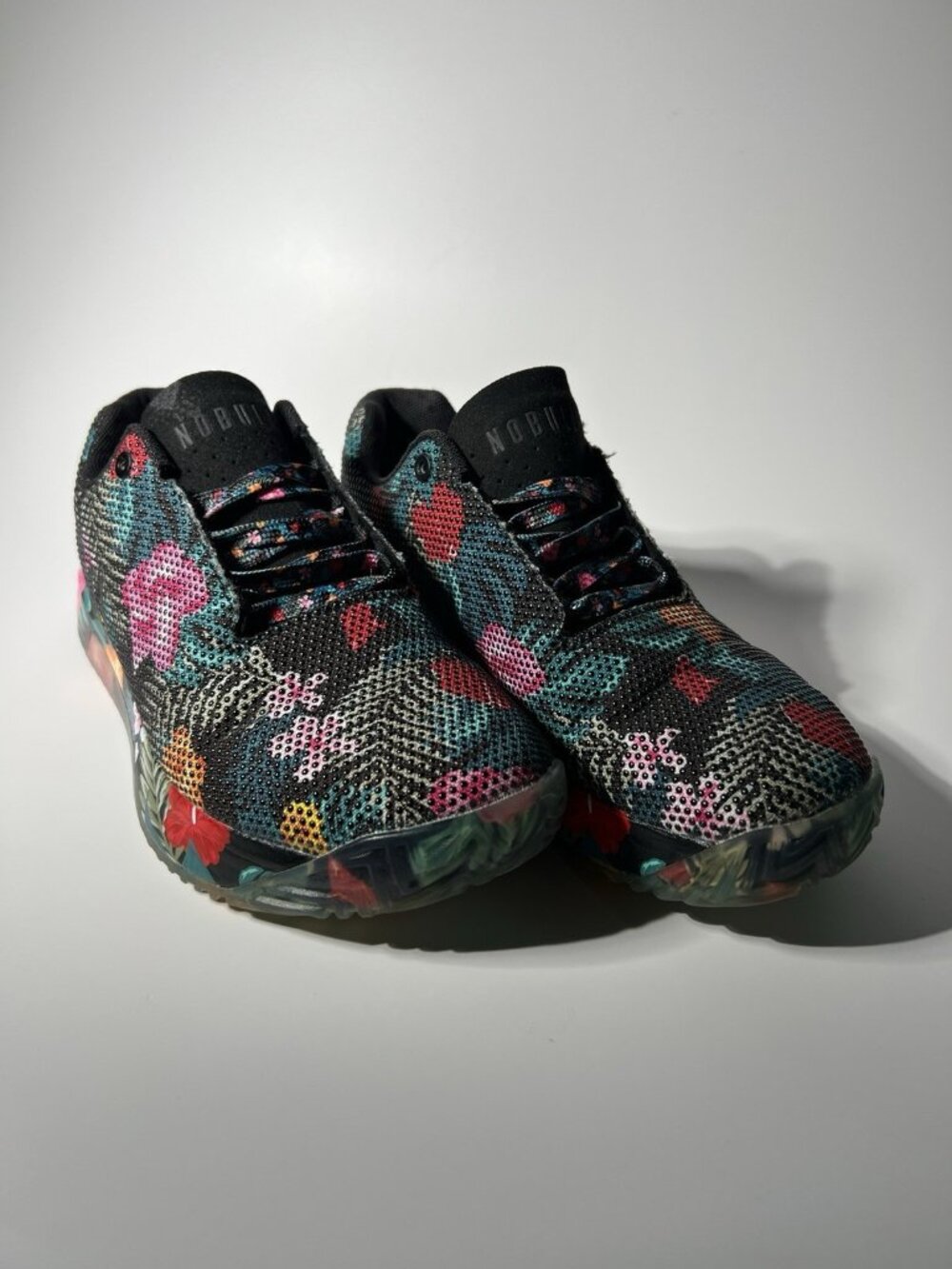NOBULL SuperFabric Women’s Trainer Size 9 Tropical Floral CrossFit Shoes NEW